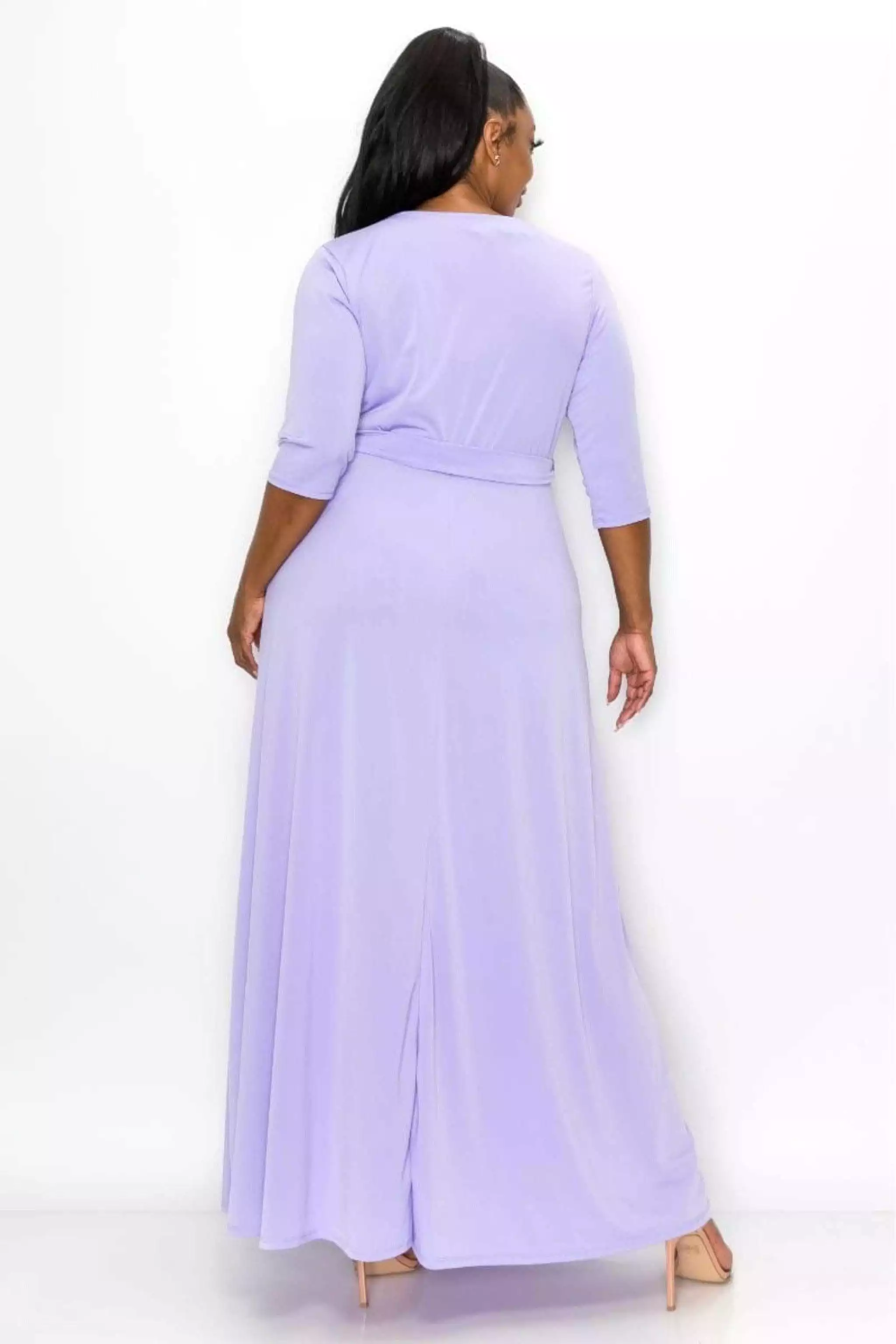 MY GODDESS TWIST FRONT MAXI DRESS