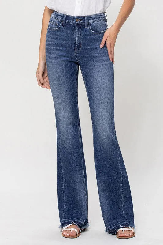 Ordinary World High Rise Released Hem Non Distressed Flare Jeans (DS) FG FM