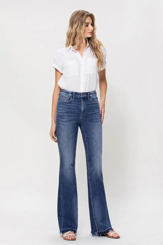 Ordinary World High Rise Released Hem Non Distressed Flare Jeans (DS) FG FM