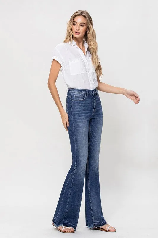 Ordinary World High Rise Released Hem Non Distressed Flare Jeans (DS) FG FM