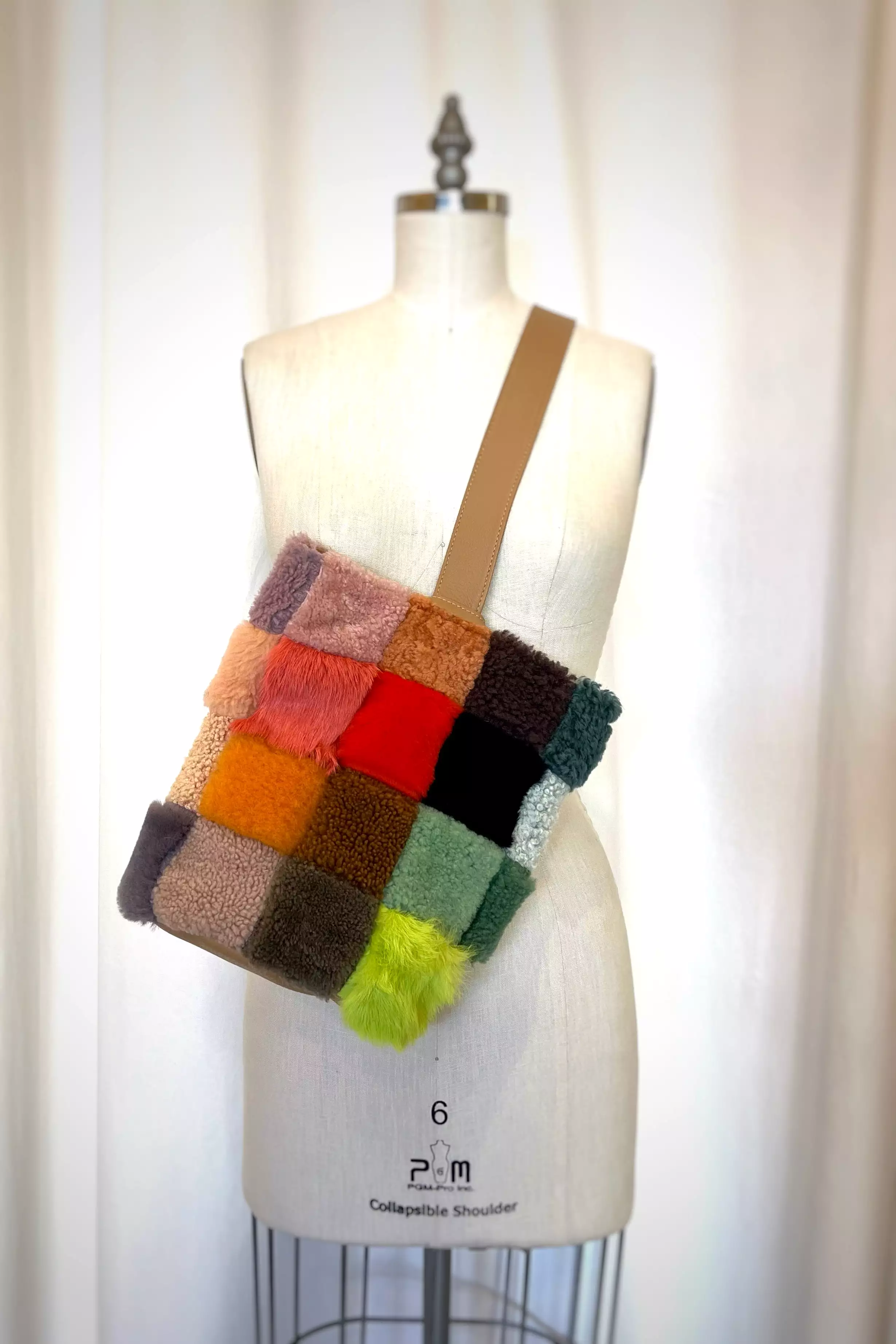 Patchwork Sling Bag | Rainbow Scraps