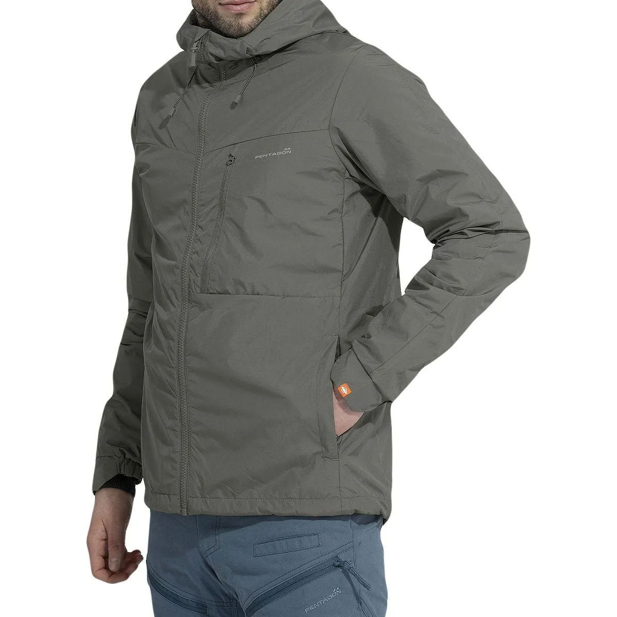 Pentagon Anemos Windbreaker Jacket Cinder Grey