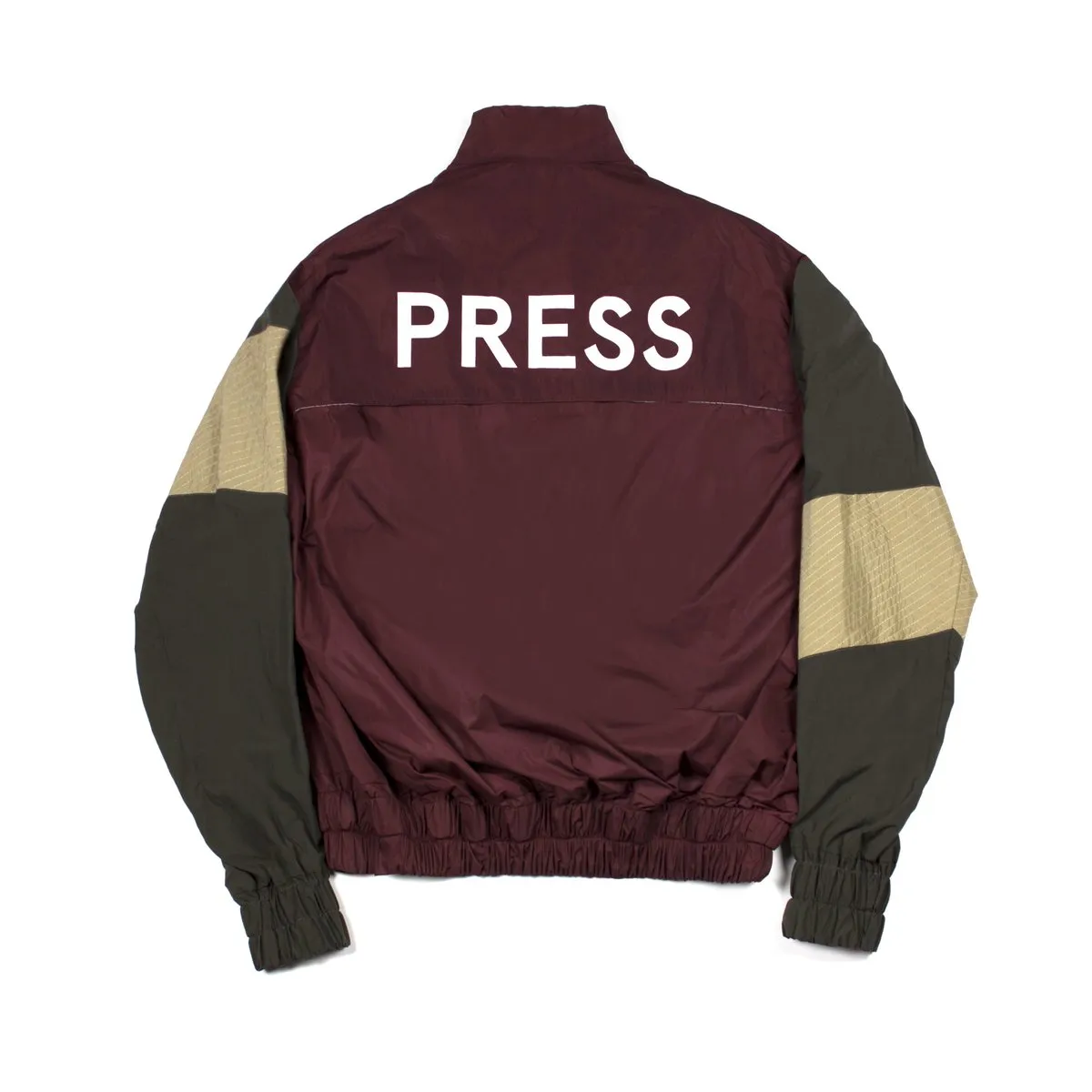 Press Windbreaker Jacket - Burg