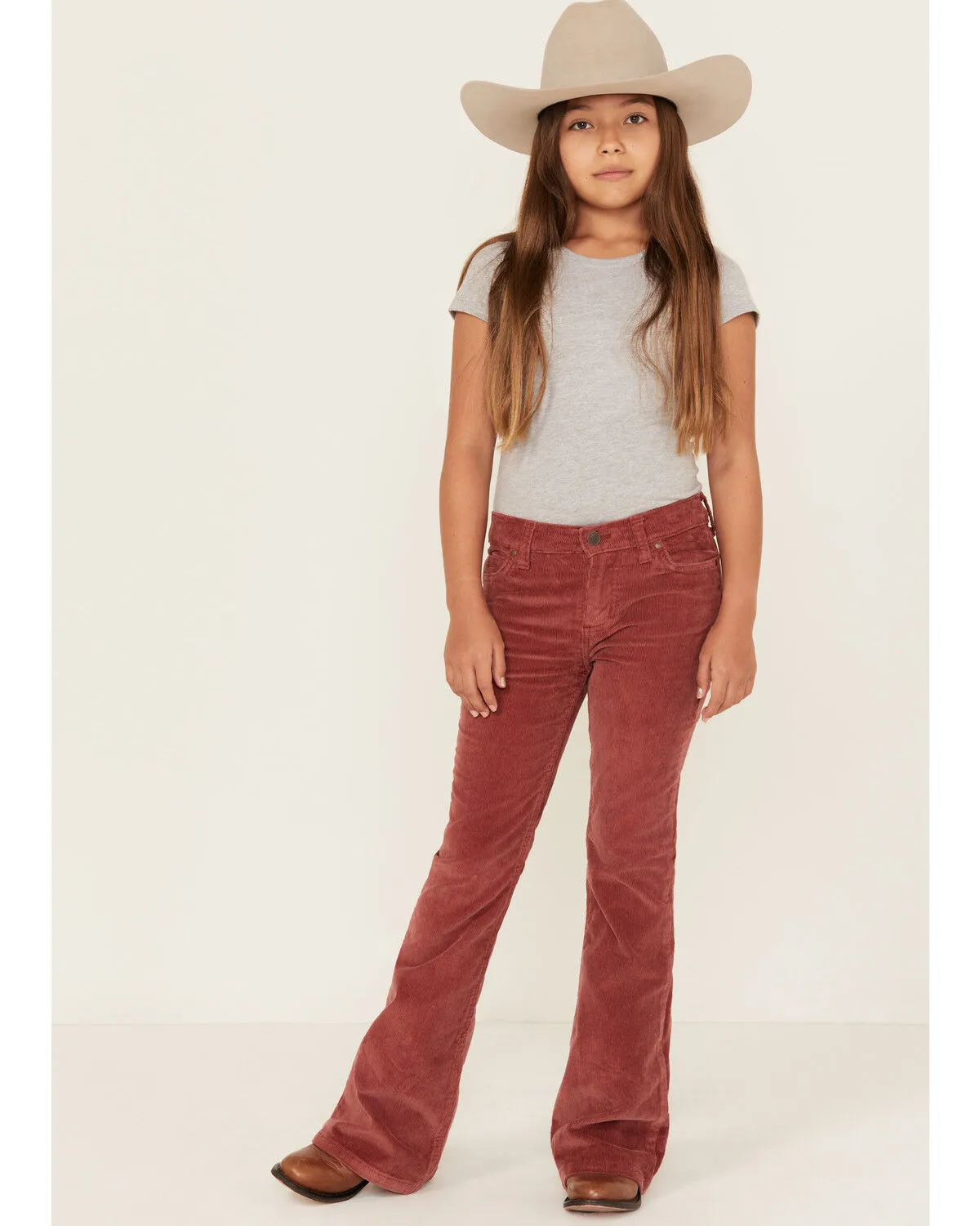 Product Name:  Wrangler Girls' Corduroy Stretch Flare Jeans