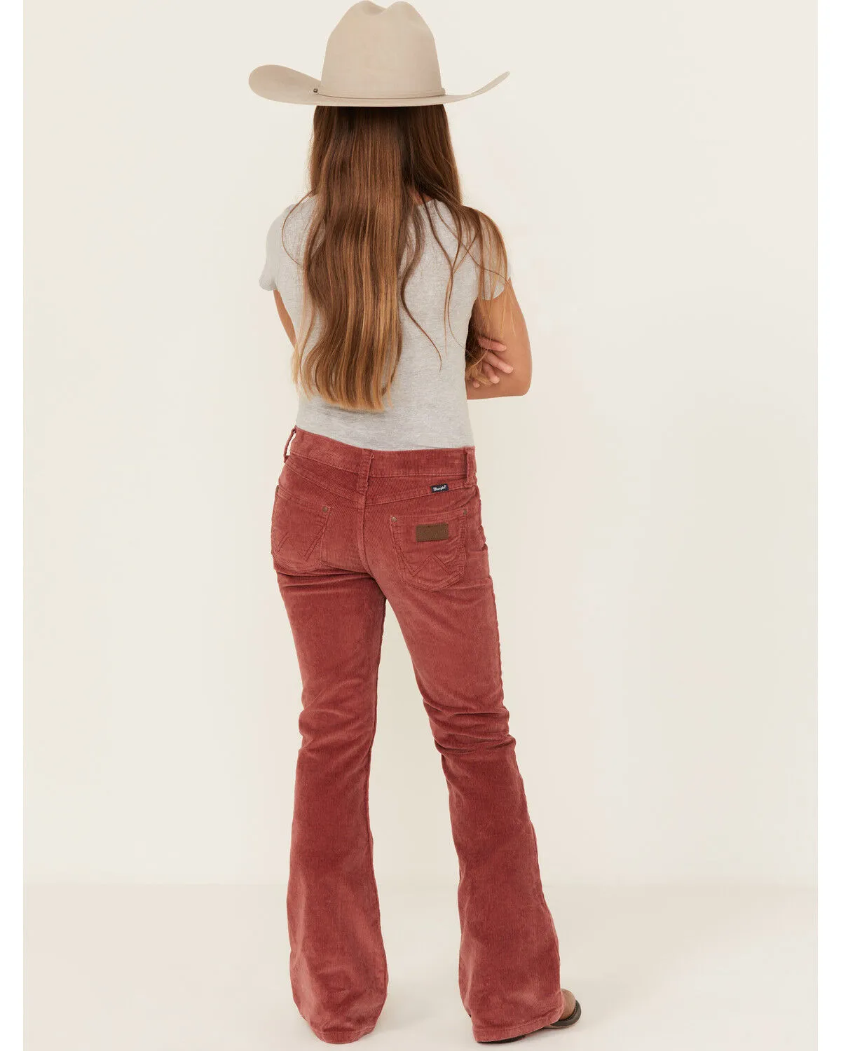 Product Name:  Wrangler Girls' Corduroy Stretch Flare Jeans