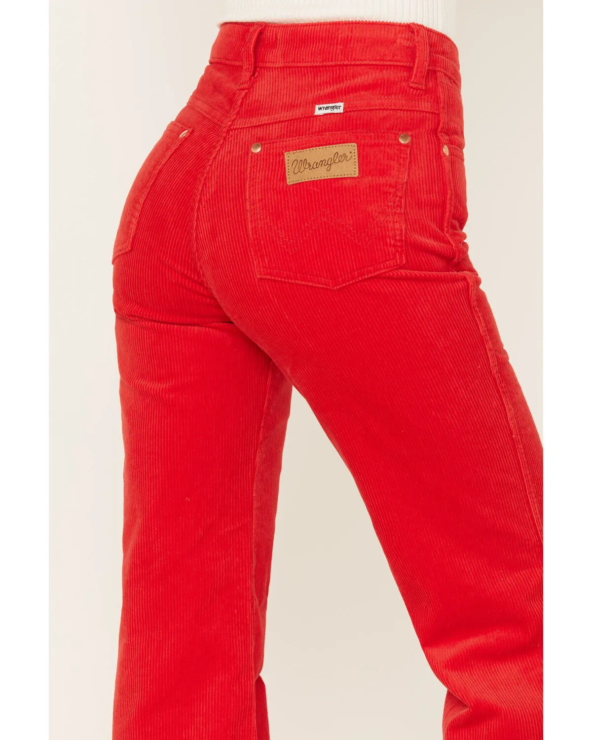 Product Name:  Wrangler Women's Wanderer Corduroy High Rise Flare Jeans