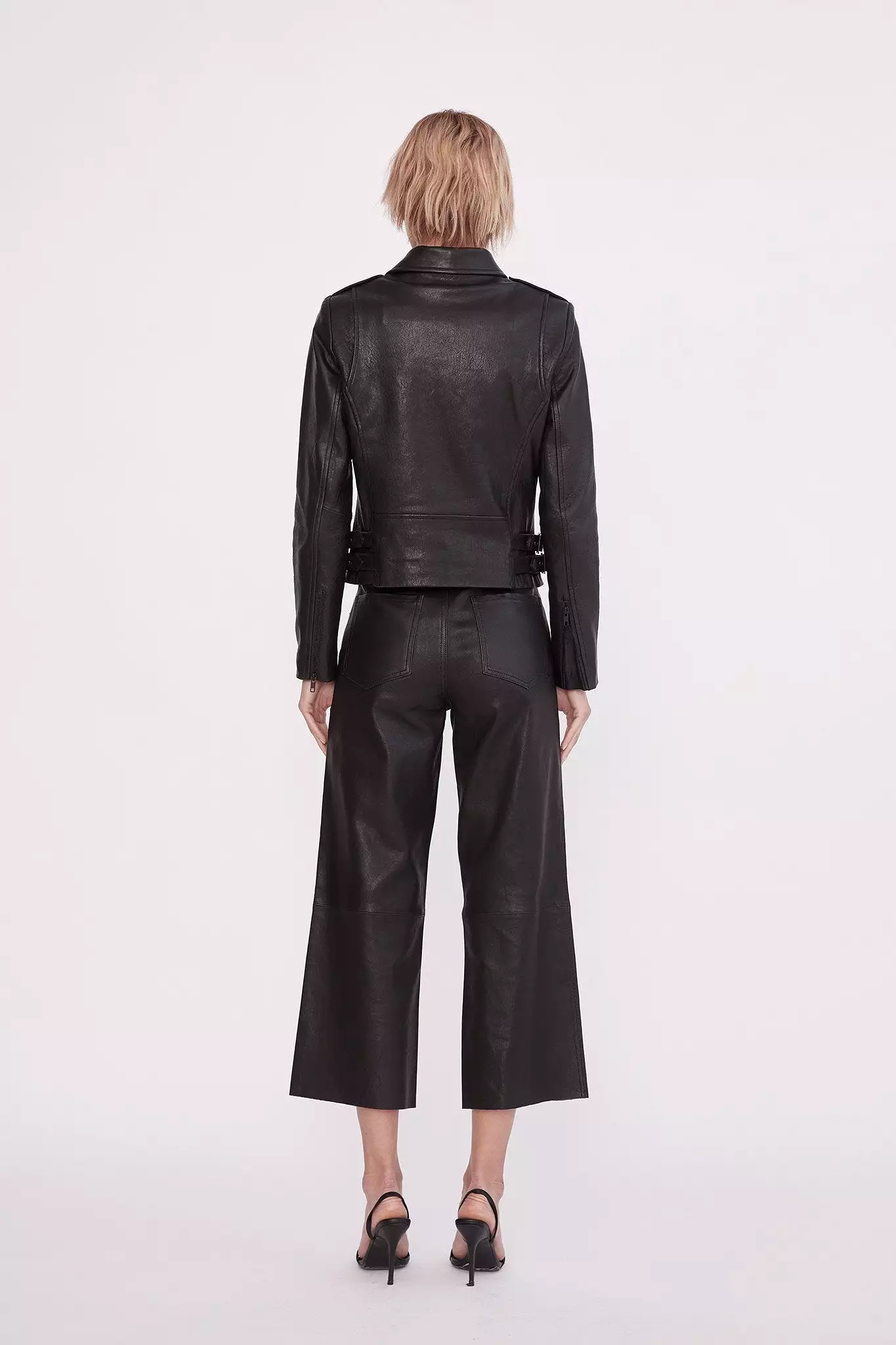 Prospect Pant Black Stretch Leather