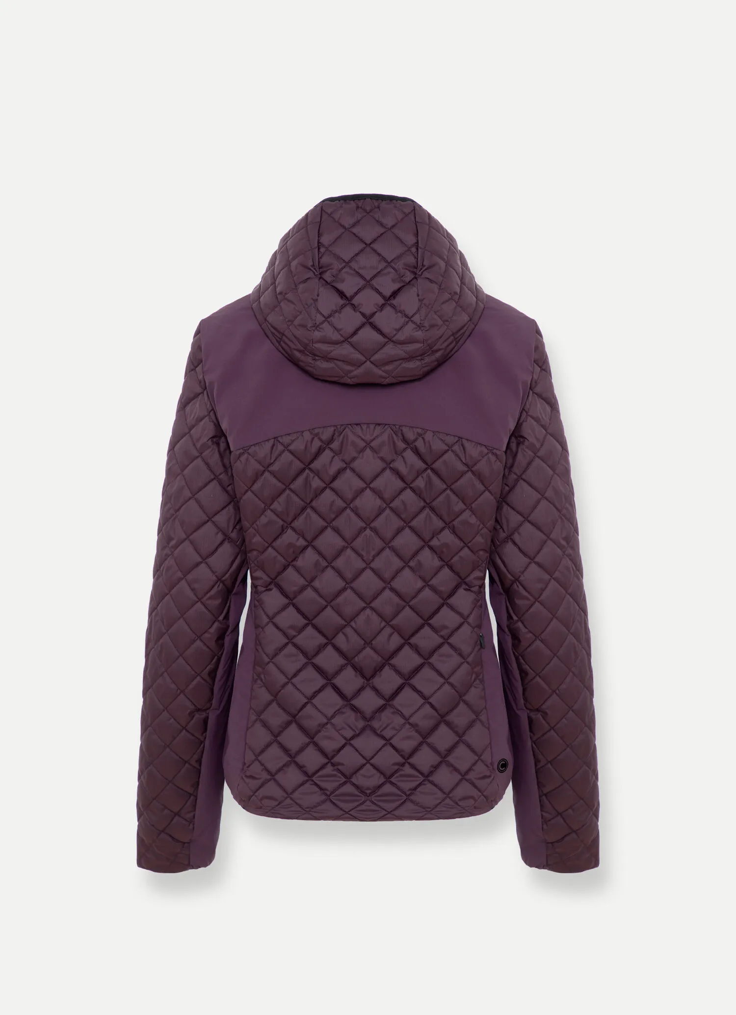 Quilted hooded windbreaker jacket-