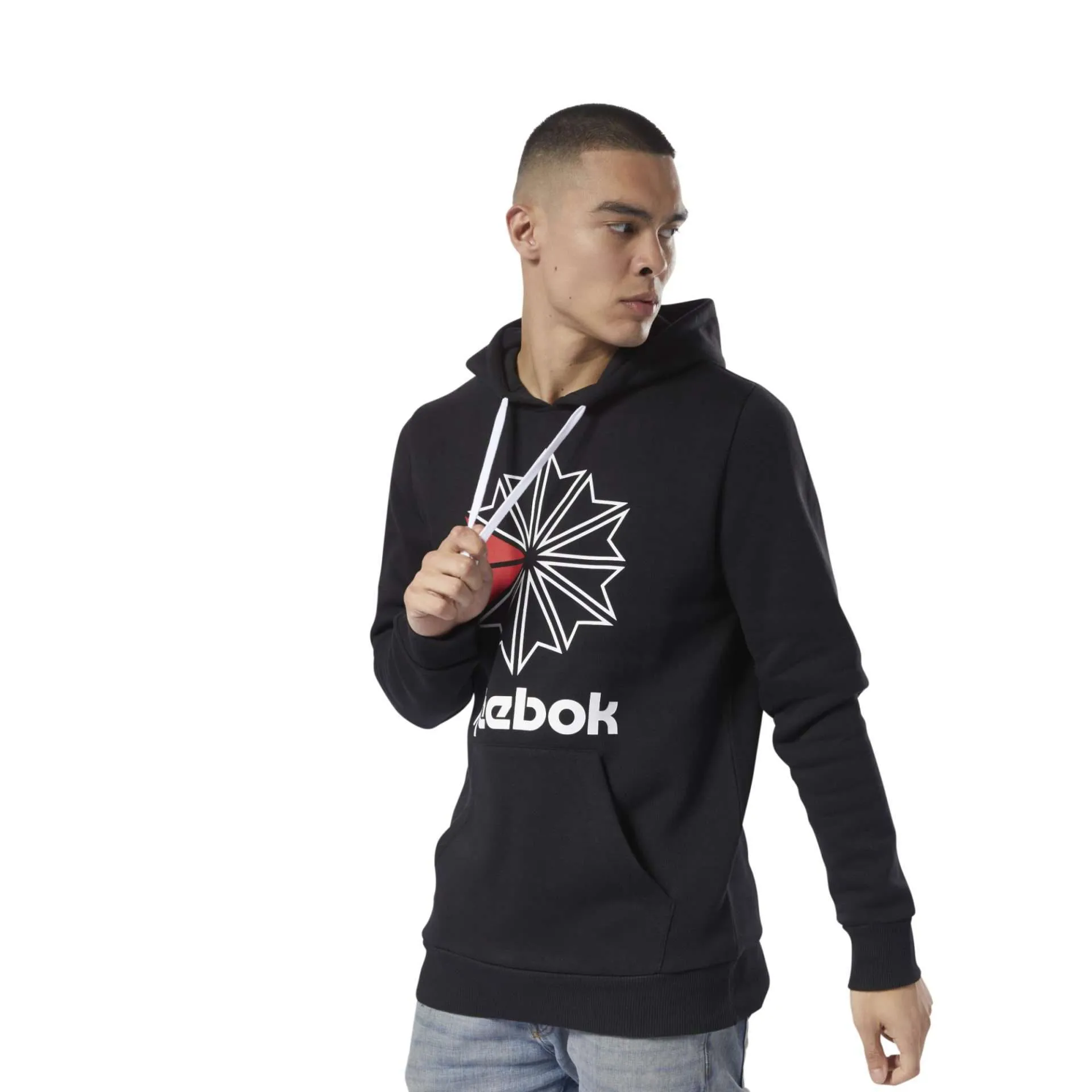 Reebok Men’s Classic Big Logo Hoodie