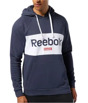 Reebok Mens Big Logo Hoodie Sweatshirt, TW2