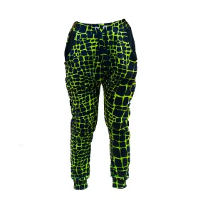 Reptile Print Jogger Pants