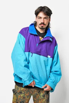 Retro ski windbreaker jacket