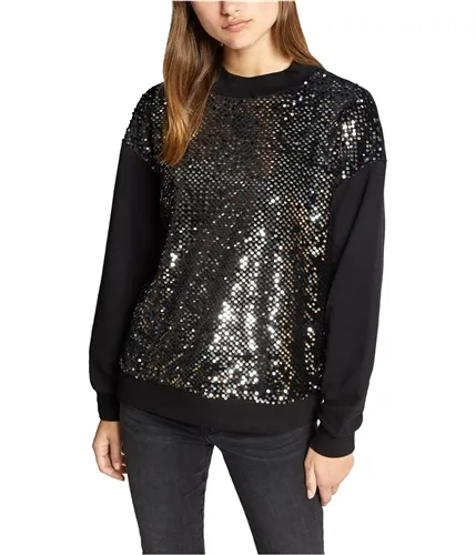 Sanctuary Clothing Womens Sequins Pullover Sweater