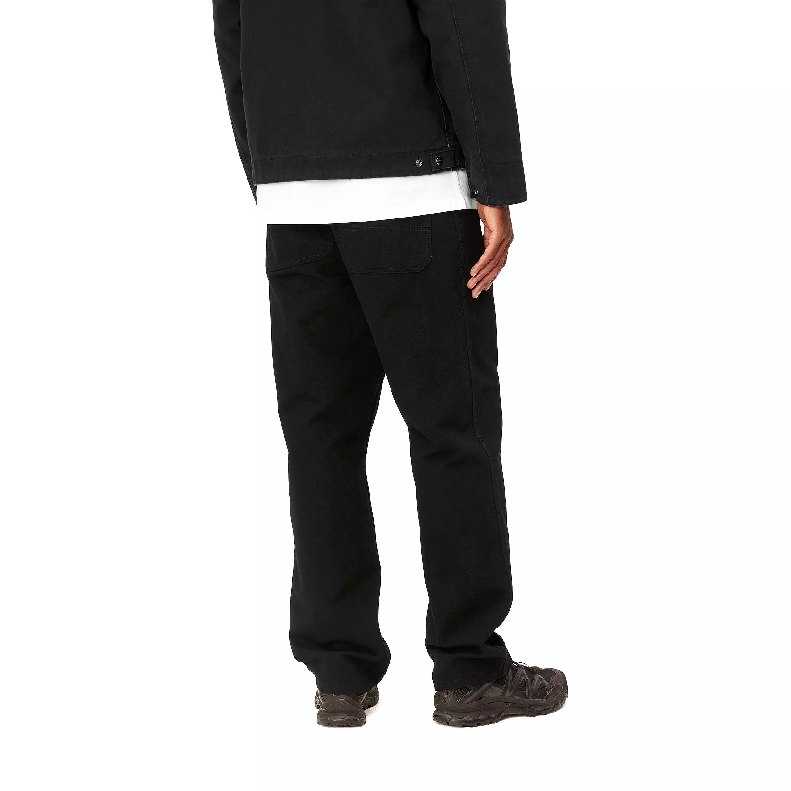 SIMPLE PANT BLACK RIGID