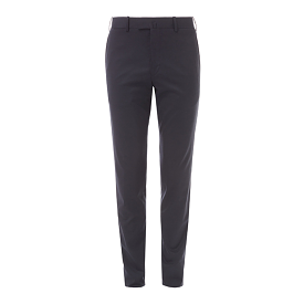 SLIM POPLIN PANT BLACK