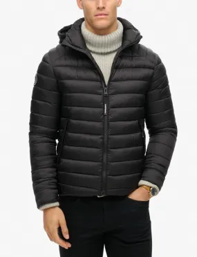 Superdry Hooded Fuji Sport Padded Jacket Black