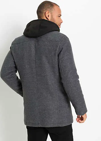 Sweatshirt Insert Coat by bonprix | Look Again