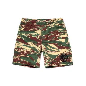 Training Fitted Shorts (GREEN CAMO)