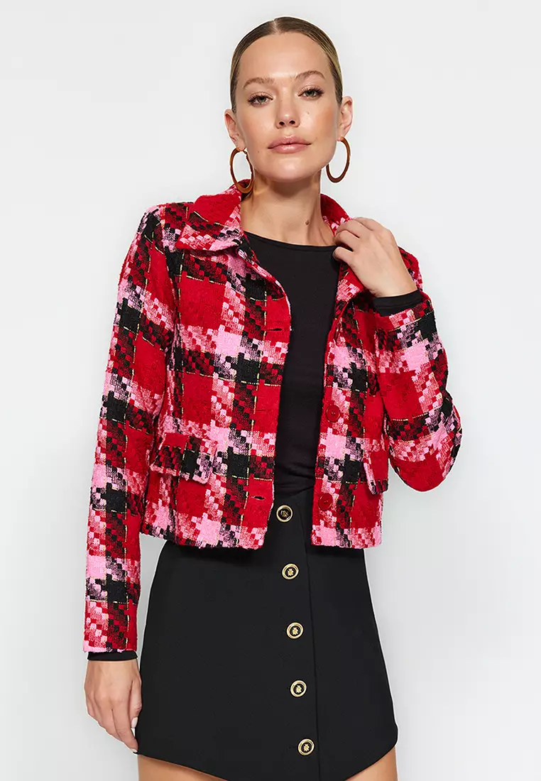 Trendyol Checkered Jacket