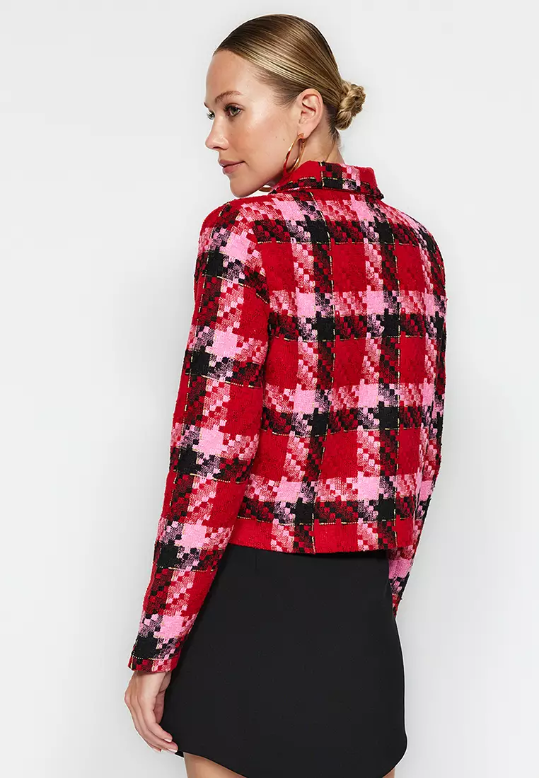 Trendyol Checkered Jacket