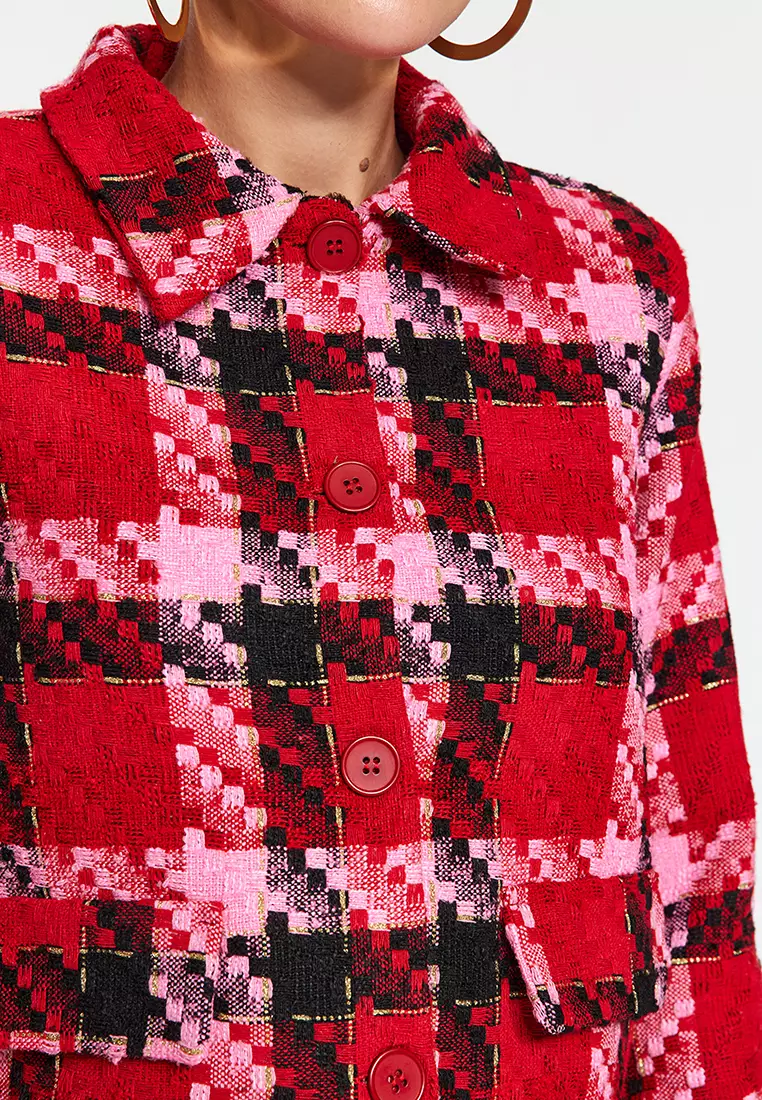 Trendyol Checkered Jacket