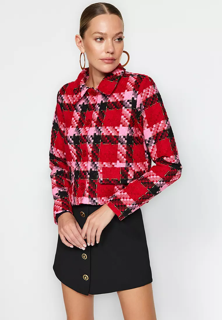 Trendyol Checkered Jacket