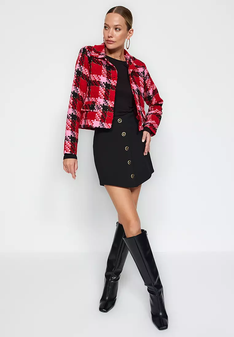 Trendyol Checkered Jacket