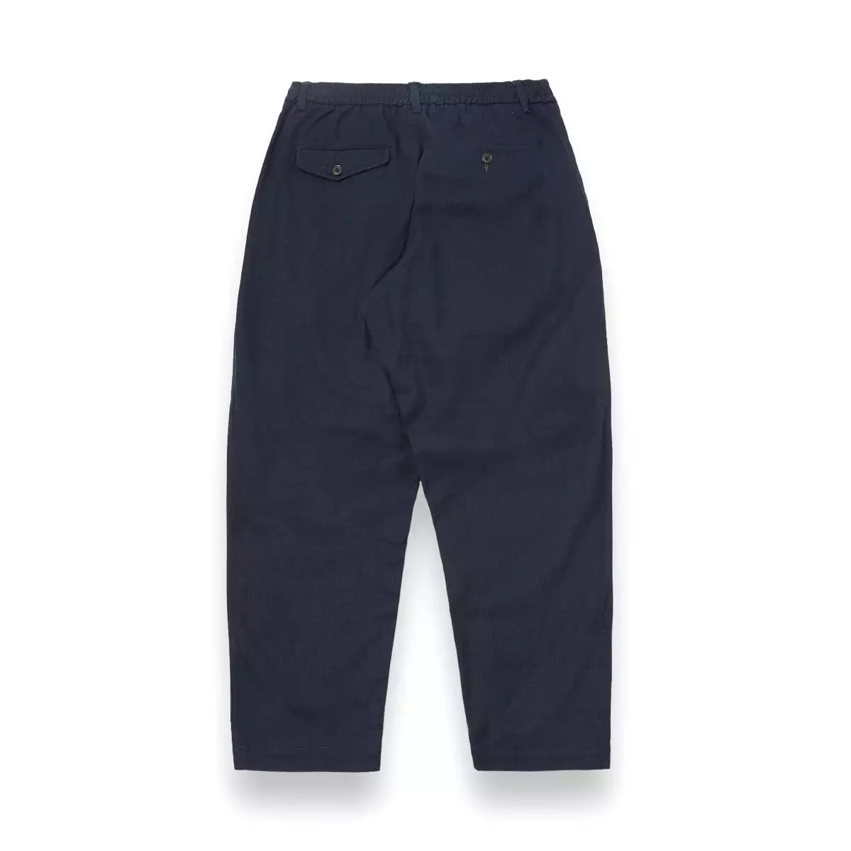 Universal Works Pleated Track Pant 29181 Winter Twill navy