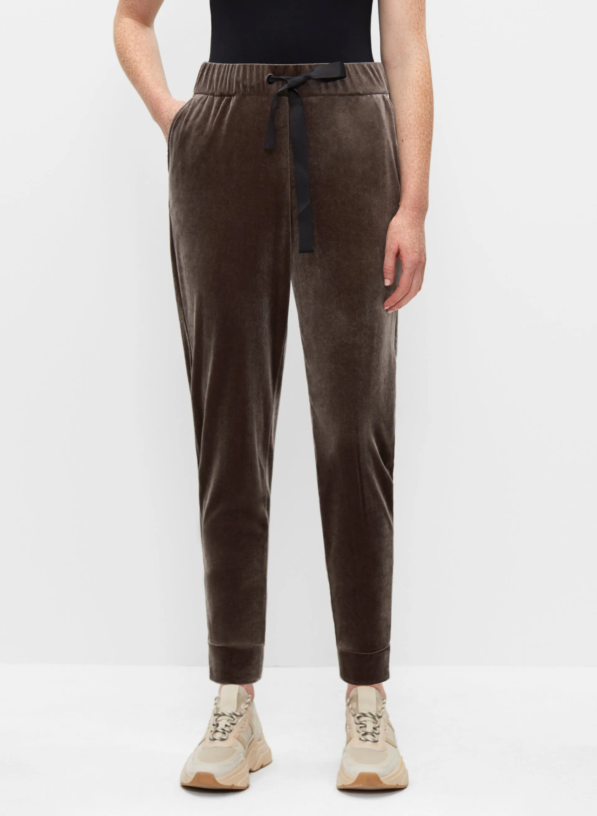 Velour Jogger Pants