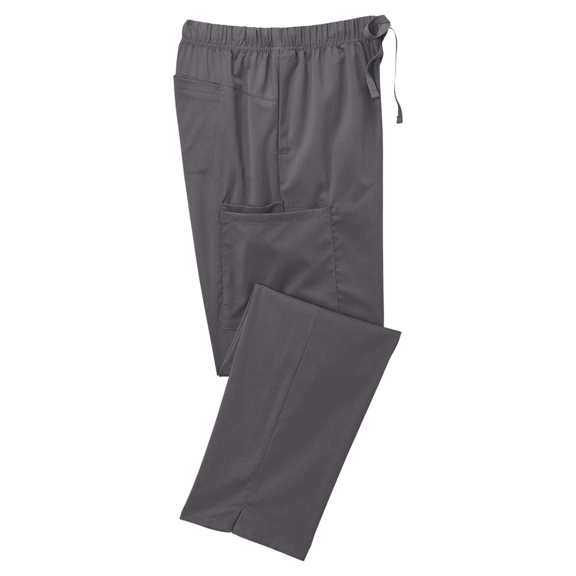 WonderWink WW4158 Women's Premiere Flex Cargo Pocket Scrub Pants - Pewter